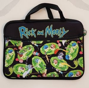 NWOT Fun RICK & MORTY Neoprene Protective Laptop Case